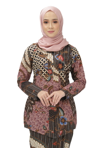 150 Model  Baju  Batik Wanita Modern Terbaru 2021