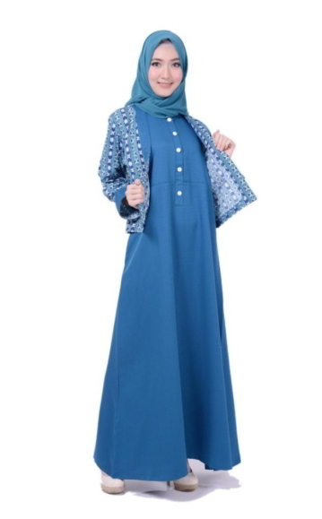 Model Baju Muslim Rompi